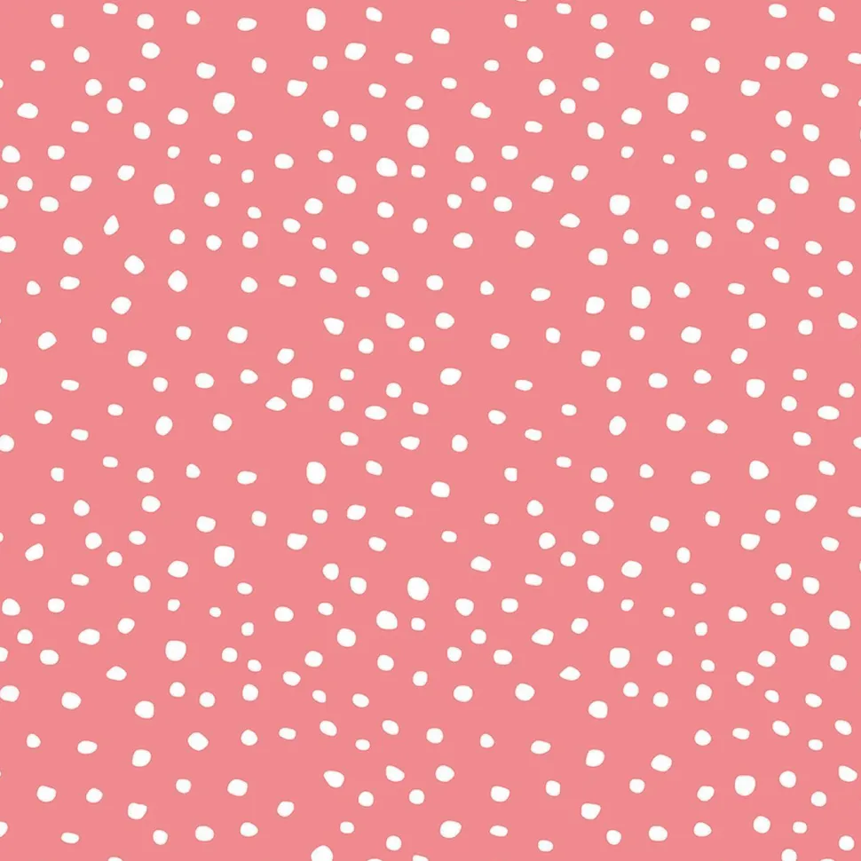 Kuvatapetti Rebel Walls Rebel Dot Peach non-woven mittatilaus