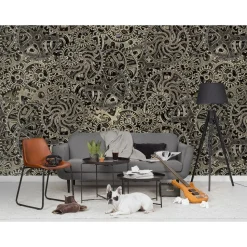Kuvatapetti Rebel Walls Steampunk Mechanics non-woven mittatilaus