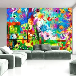 Kuvatapetti Artgeist Colorful fantasies, 70x100cm, monivärinen