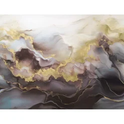 Kuvatapetti Rebel Walls Gold Stream lila, mittatilaus, non-woven