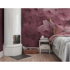 Kuvatapetti Rebel Walls Harmony fuksia, mittatilaus, non-woven