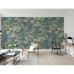 Kuvatapetti Rebel Walls Lush Grove vaaleansininen, mittatilaus, non-woven