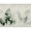 Kuvatapetti Rebel Walls Misty Leafs vihreä, mittatilaus, non-woven