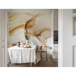 Kuvatapetti Rebel Walls Smoke beige, mittatilaus, non-woven