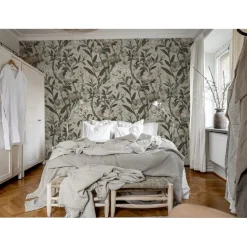 Kuvatapetti Rebel Walls Winding Bloom beige, mittatilaus, non-woven