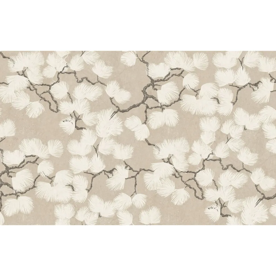 Kuvatapetti Sandberg Pine Mural beige, mittatilaus, non-woven