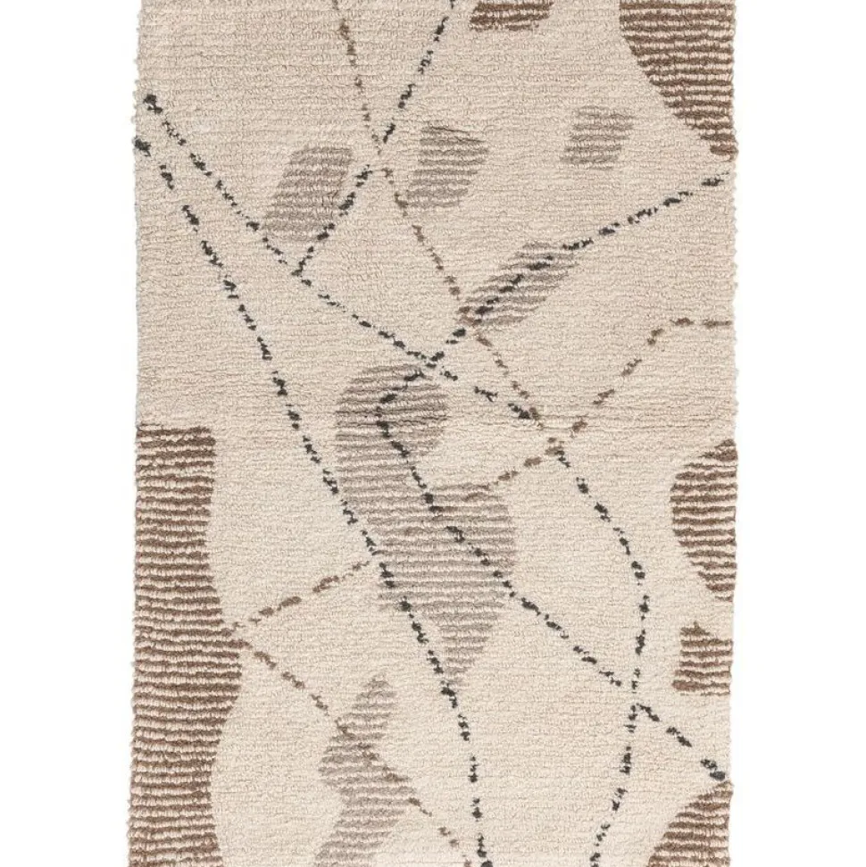 Kylpyhuoneen matto Venture Home Paul, 60x90cm, norsunluu