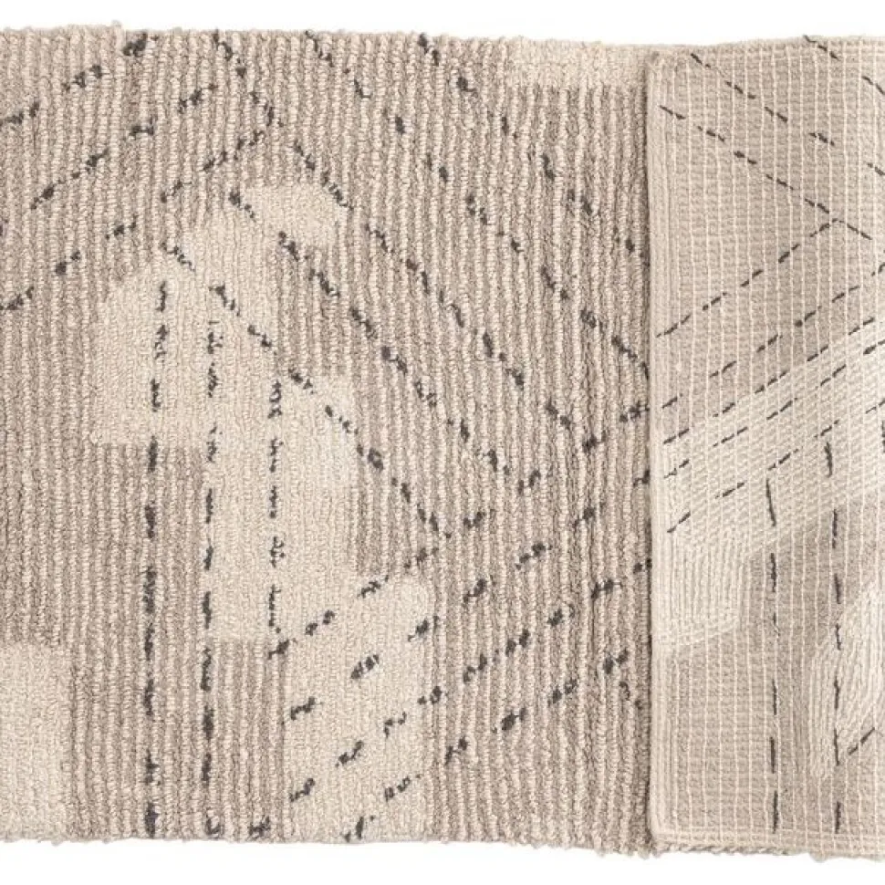Kylpyhuoneen matto Venture Home Lorentz, 60x90cm, greige