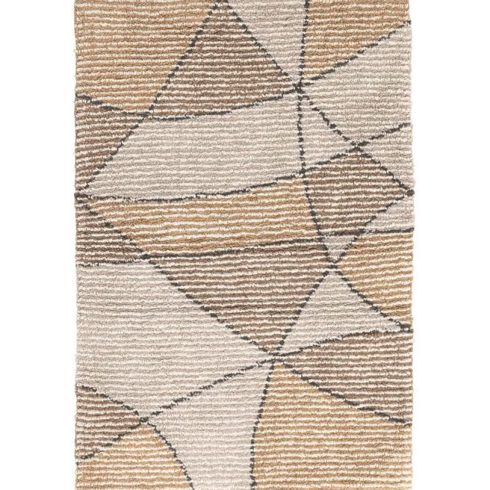 Kylpyhuoneen matto Venture Home Loui, 60x90cm, norsunluu