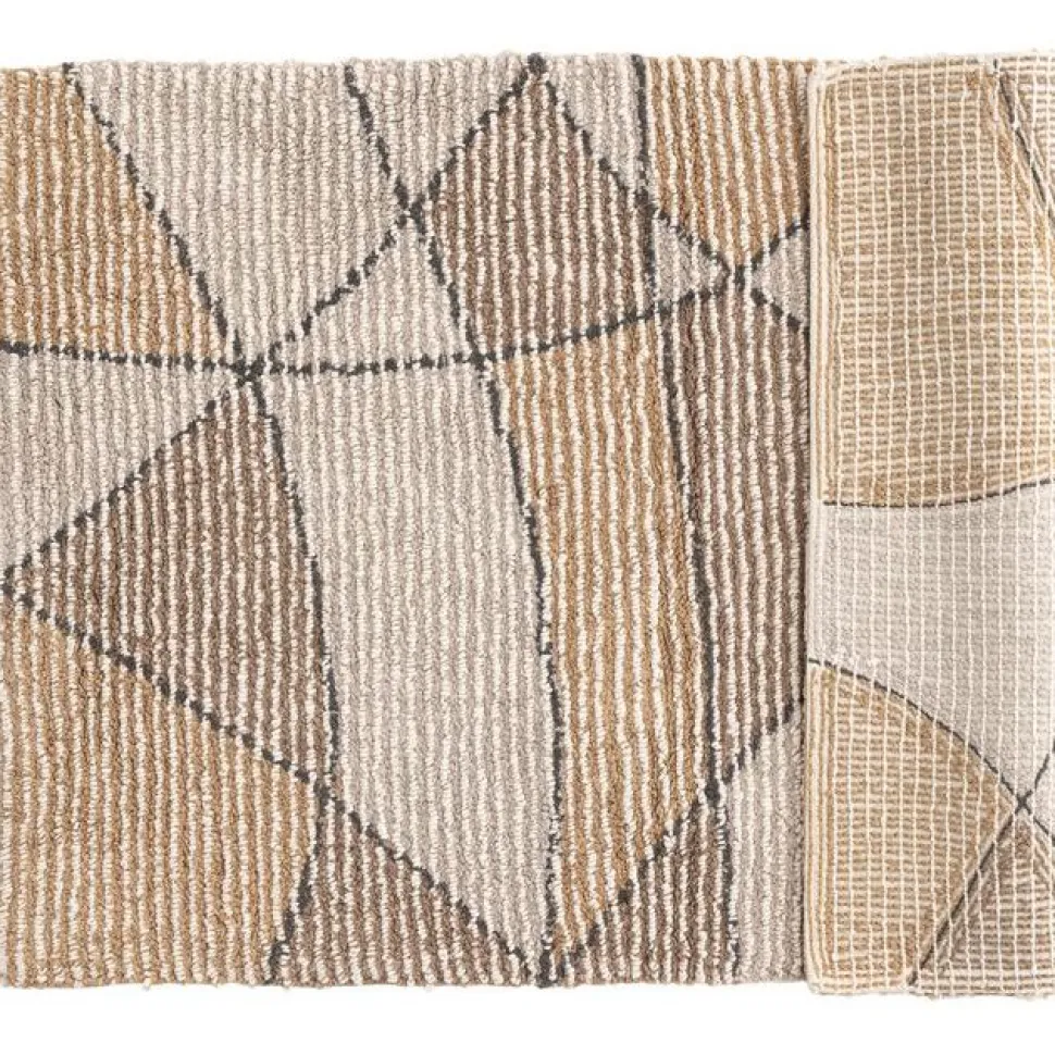 Kylpyhuoneen matto Venture Home Loui, 60x90cm, norsunluu