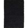 Kylpyhuoneen matto Venture Home Wilmer, 50x80cm, musta