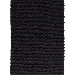Kylpyhuoneen matto Venture Home Wilmer, 50x80cm, musta