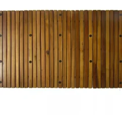 Kylpyhuoneen matot 3kpl 80x50cm akaasia