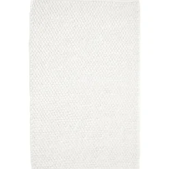 Kylpyhuoneen matto Olivia 70x110cm valkoinen