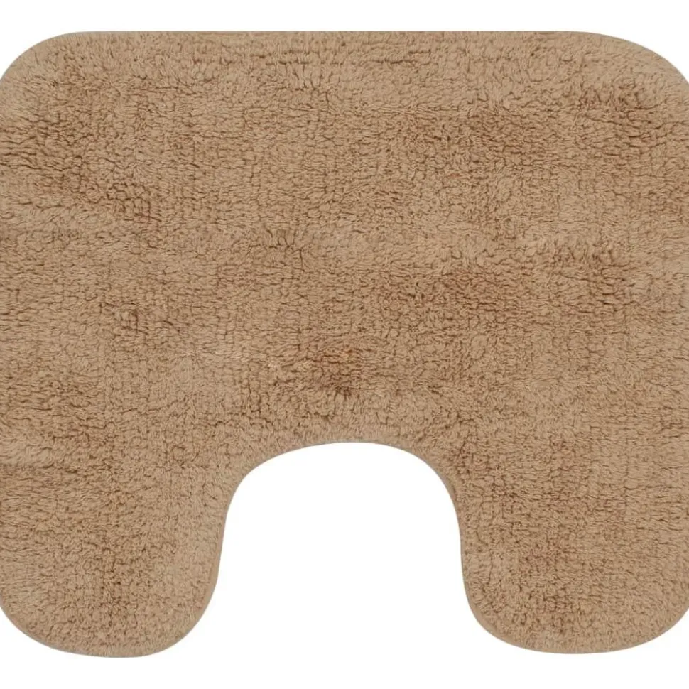 Kylpyhuoneen mattosarja 3 osaa kangas beige