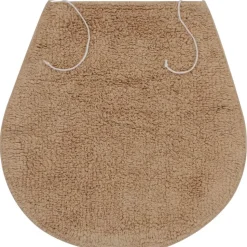 Kylpyhuoneen mattosarja 3 osaa kangas beige
