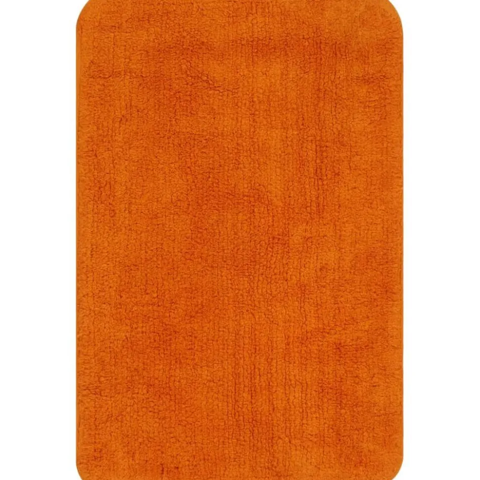 Kylpyhuoneen mattosarja 2 osaa kangas oranssi