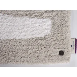Kylpyhuoneen matto Tom Tailor Cotton Design Wow 60x100cm/70x120cm harmaa