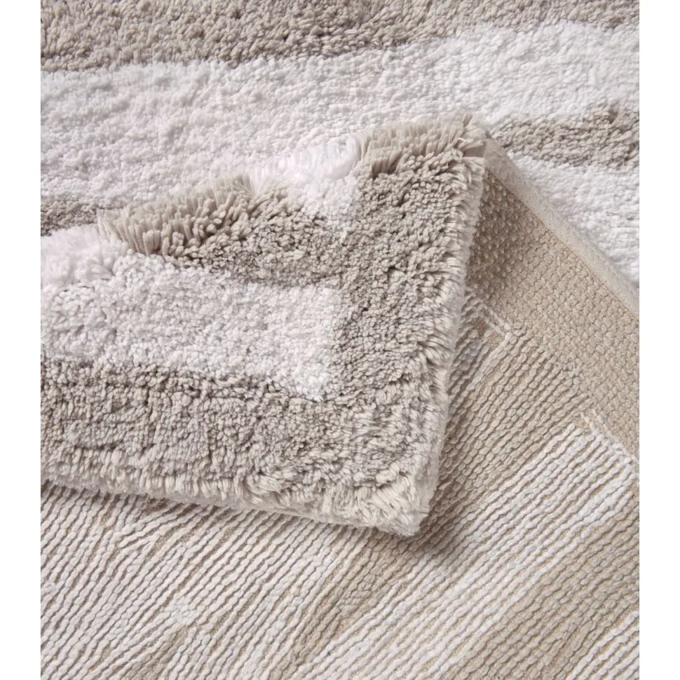 Kylpyhuoneen matto Tom Tailor Cotton Design Wow 60x100cm/70x120cm harmaa