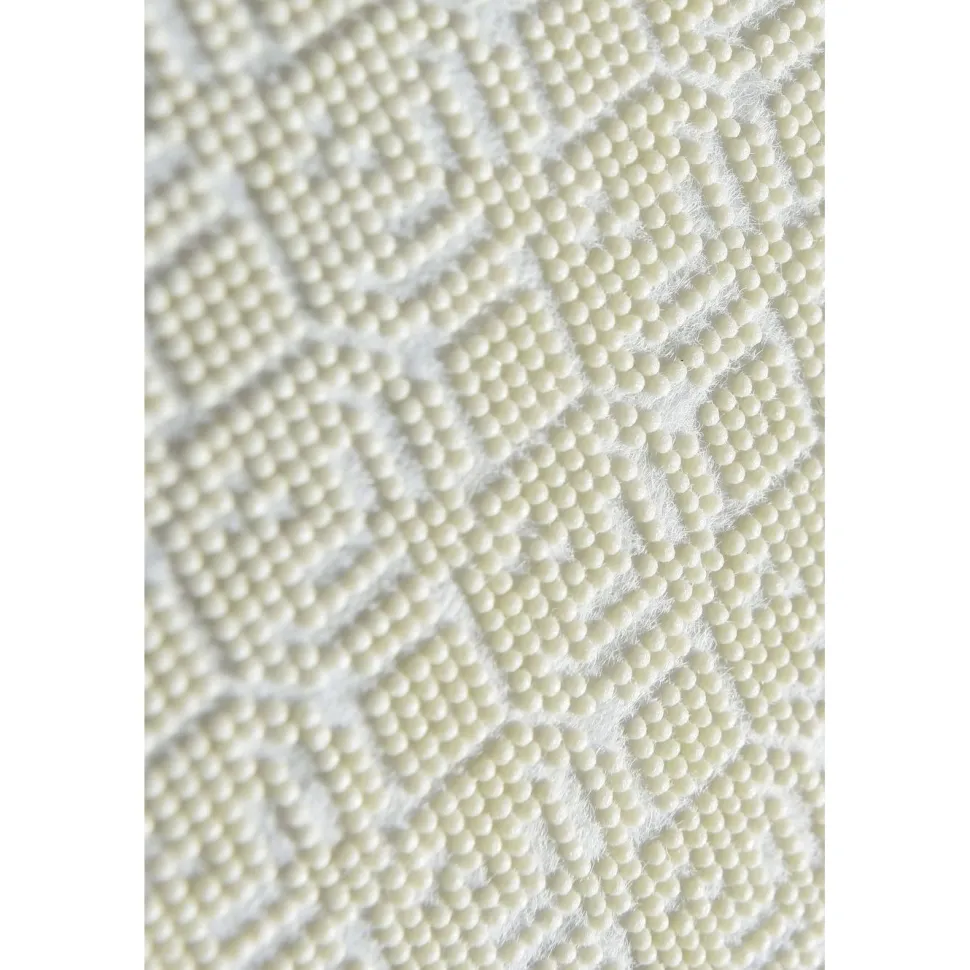 Kylpyhuonematto Linento Goldes, 40x60cm, musta/kulta