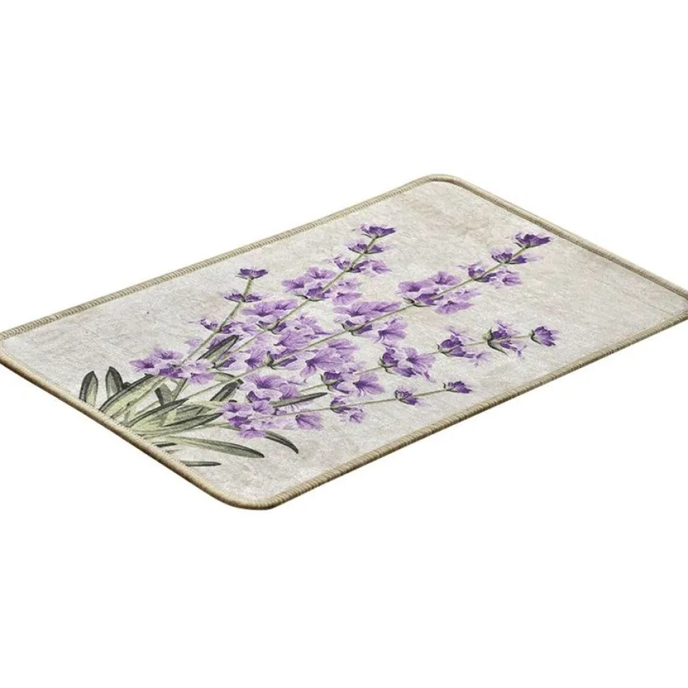 Kylpyhuonematto Linento Lavender, 40x60cm, liila