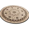 Kylpyhuonematto Linento Mandal, Ø100cm, beige