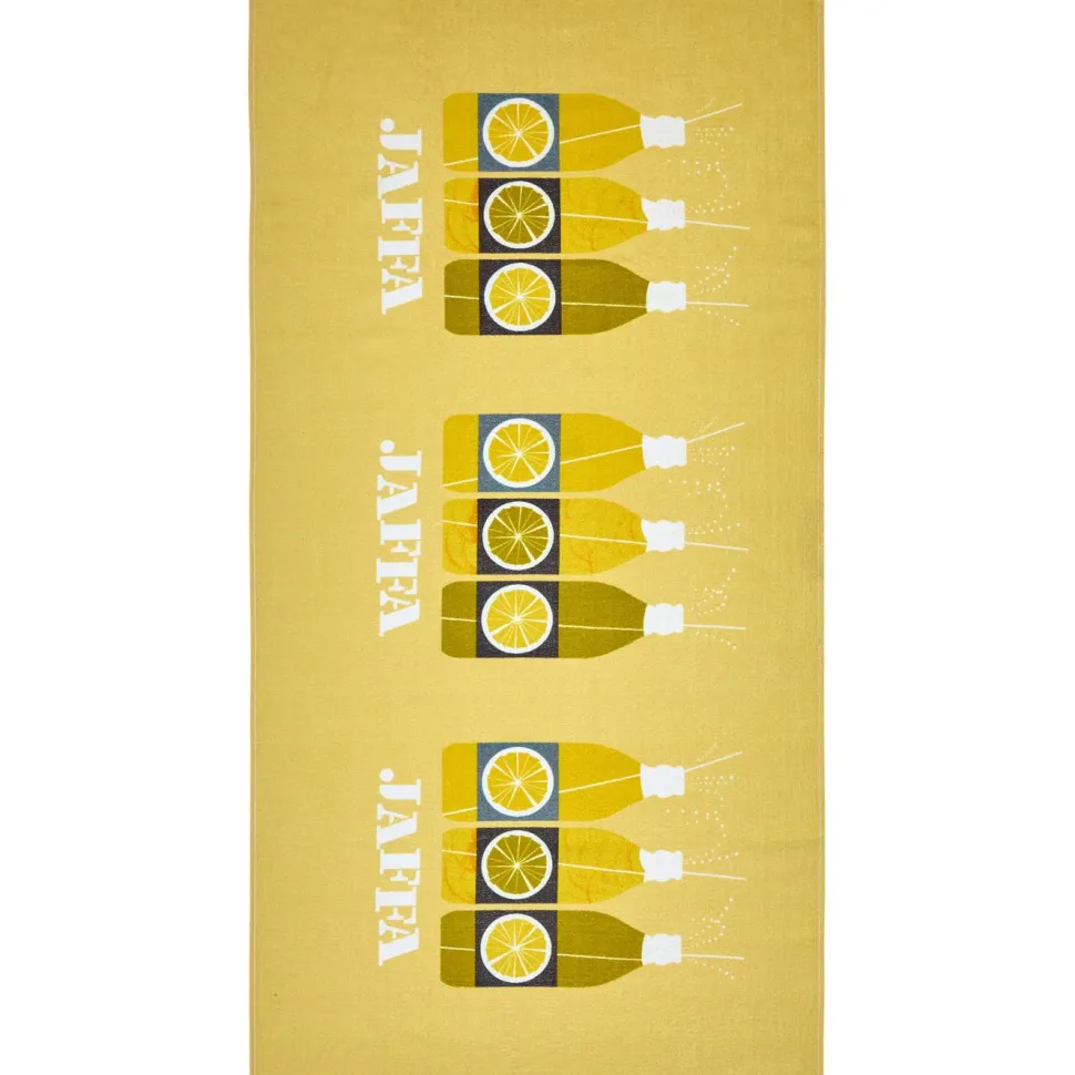 Kylpypyyhe Vallila Jaffa, 70x140cm, keltainen
