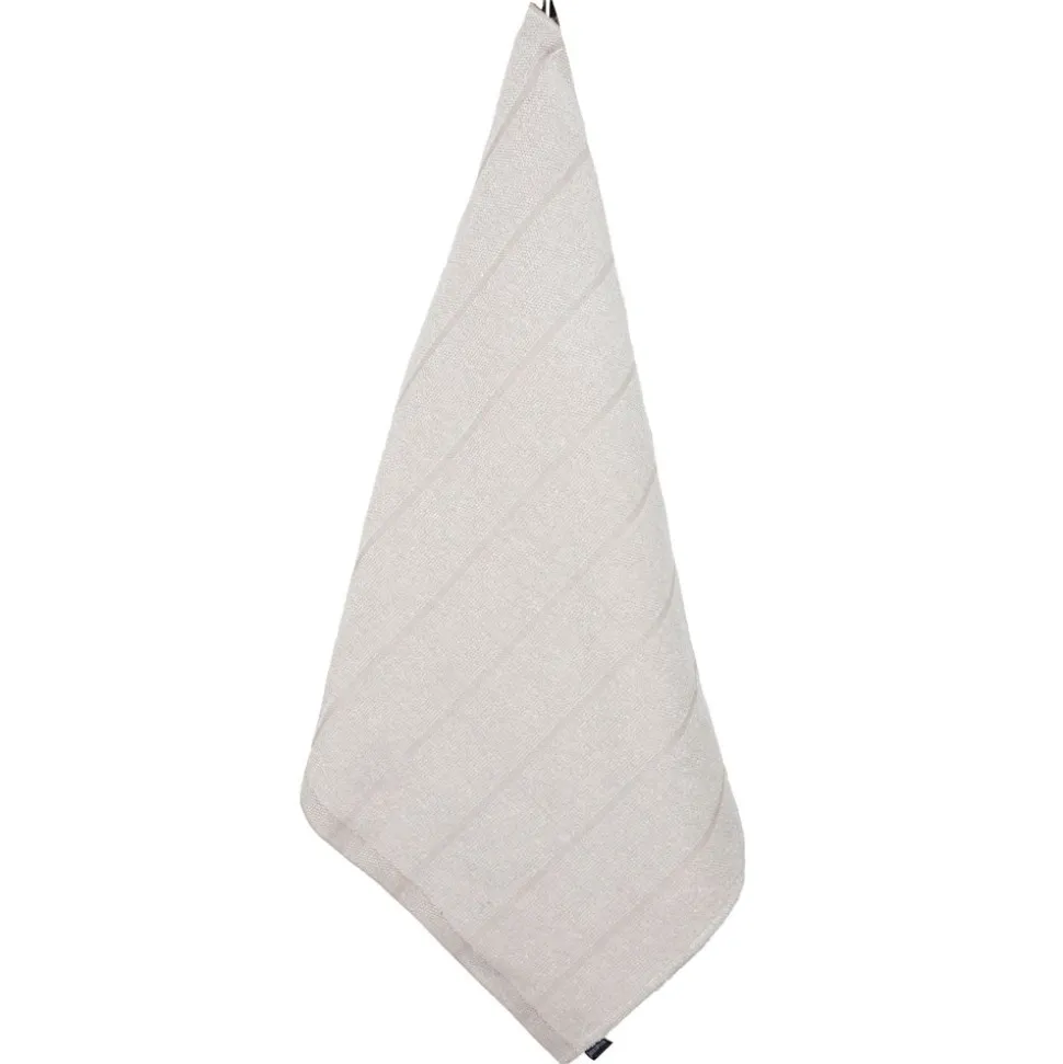 Kylpypyyhe Jokipiin Pellava laituri 75x150 valkoinen/beige