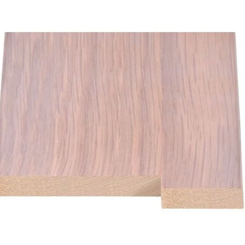 Kynnys Maler sileä 9x92/29x2000mm tammiviilu valkolakattu