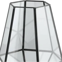 Kynttilälyhty Eglo Living Eglo Living Ambatobe, 17x14.5x19cm, musta