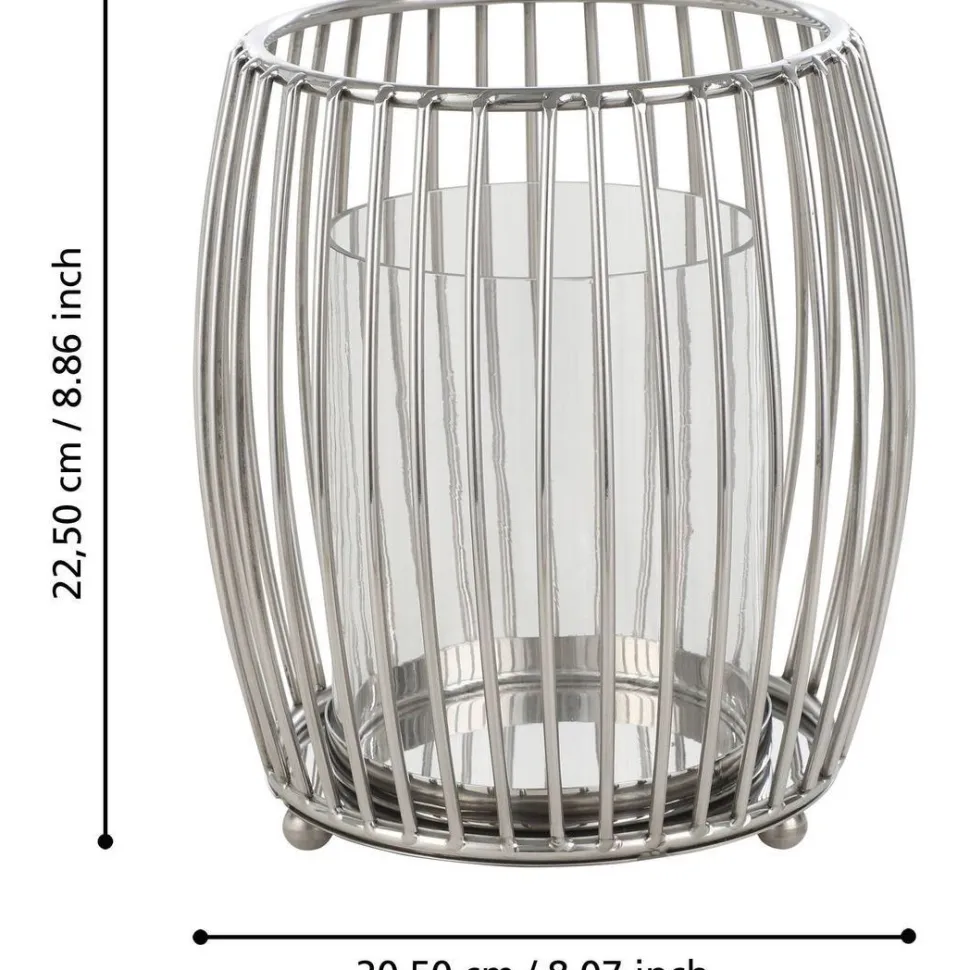 Kynttilälyhty Eglo Living Eglo Living Rumoi, 22.5cm, kromi