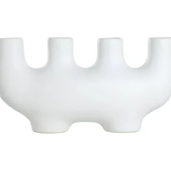 Kynttilänjalka Eglo Living Ambilobe, 21.8x7.5x11.5cm, valkoinen