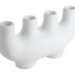 Kynttilänjalka Eglo Living Ambilobe, 21.8x7.5x11.5cm, valkoinen