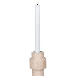 Kynttilänjalka House Nordic, ø7x10cm, sylinteri, travertiini