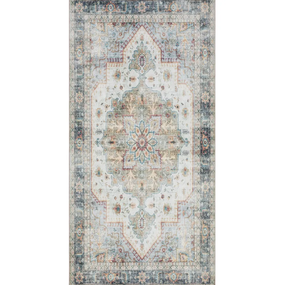 Käytävämatto Benina Tarfaya Kerman 80x150cm punainen
