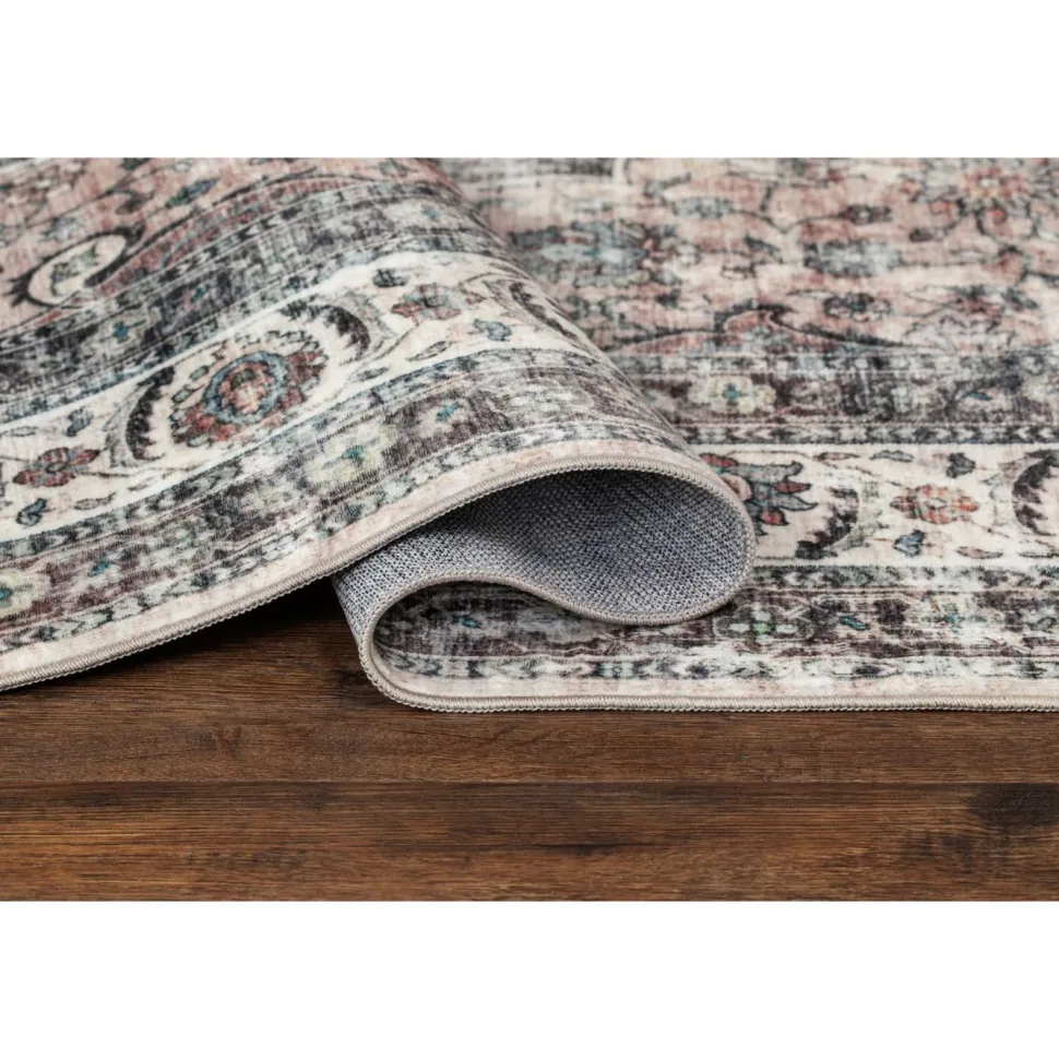Käytävämatto Benina Tarfaya Medallion 80x150cm ruskea