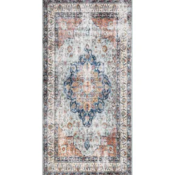 Käytävämatto Benina Tarfaya Medallion 80x150cm ruskea