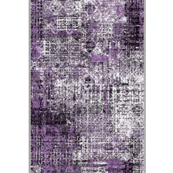 Käytävämatto Linento EXFAB285, 80x200cm, violetti