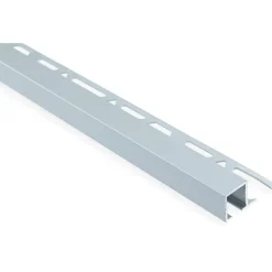 Laattalista Maler neliö H12x28x2500mm alumiini hopea anodisoitu