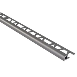 Laattalista Maler pyöreä H8x26x2500mm alumiini grafiitti
