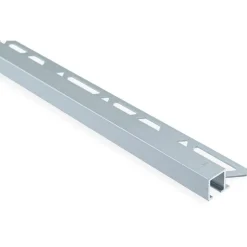 Laattalista Maler neliö H10x26x2500mm alumiini hopea anodisoitu