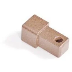 Laattalistan kulmapala Progress Profiles Projolly Square alumiini 10 mm eri värejä