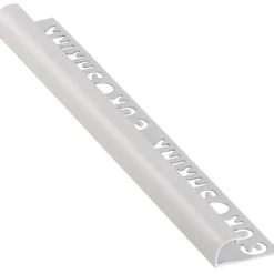 Laattalista/ulkokulma Euroshrink puolipyöreä alumiini 171a, 3mm x 2.5m, mattahopea