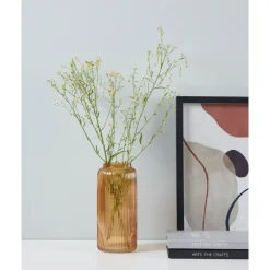 Lasimaljakko Eglo Living Ambalabe, 24cm, meripihka