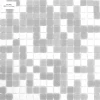 Lasimosaiikki Gils Mix 32,7 x 32,7 seinä-/lattialaatta harmaa