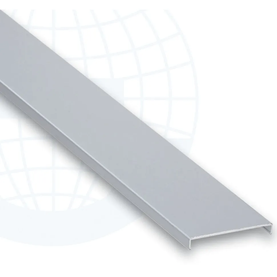 Lasitiilen kehyslista Euroshrink alumiini 265a, 85x8mm x 1m, mattahopea