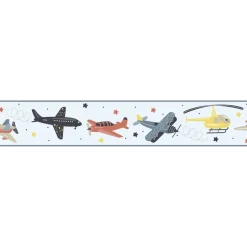 Lastenhuoneen boordi Kids Walls 45818, vinyylipinta, 0.18x5m, sininen