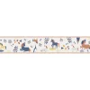 Lastenhuoneen boordi Kids Walls 45822, vinyylipinta, 0.18x5m, yksisarvinen, monivärinen