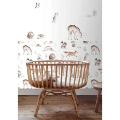 Lastenhuoneen tapetti Esta To The Moon And Back 139399, non-woven, valkoinen