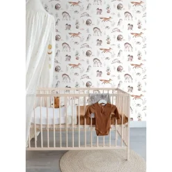 Lastenhuoneen tapetti Esta To The Moon And Back 139399, non-woven, valkoinen